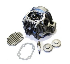 Hlava + ventily + hřídel + svíčka kpl 125 ccm / 54 mm čtyřkolky, atv, kros, motor - BX16061144