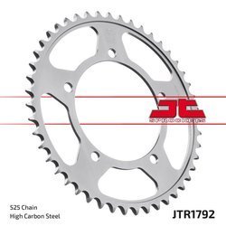 JT 43 (525) zadní řetězové kolo - dl 1000 v-strom / gsxr 750 / 1000 - JTR1792-43