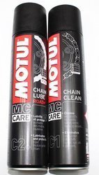 Motul clean chain + road + chain lubricant kit C1 a C2 +