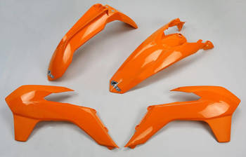 Plastová sada UFO - ktm exc / excf (14-16) oranžová - KTKIT516127