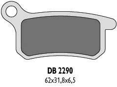 Přední brzdové destičky KYOTO sx 65 (02-21), sx 85 (03-11), tc 65 918-21) - S9006 / DB2290K