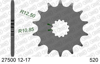 Přední řetězové kolo 520 AFAM quad yfz 450, yzf / wrf 400/ 426/ 450 (99-20) - 27500-13 / JTF565-13