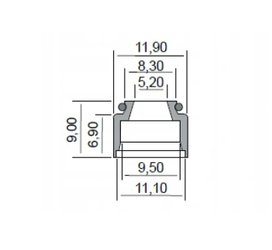 Těsnění ventilu RMS - 100669200