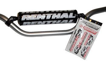 Renthal rc high 22mm řídítka - vysoká - stříbrná - 809-01-SI / 809SI