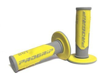 PROGRIP 801 (dvousložkové) dl 115 mm cross / enduro žlutá/šedá gripy na motorku - PG801YEG