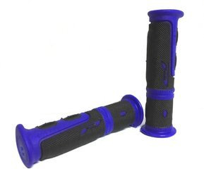 PROGRIP rukojeti pro čtyřkolky (dvousložkové) délka 120 mm modrá/černá motorka motocykl - PG964BL