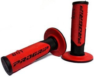 PROGRIP 801 (dvousložkový) dl 115 mm cross / enduro červená/černá motocykl motocykl - PG801RDB